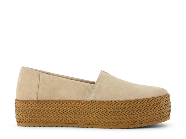TOMS Valencia Platform Espadrille - Women's - Free Shipping | DSW