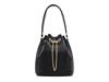 Auryn Leather Bucket Bag Black view