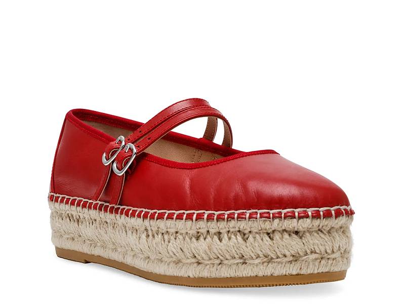 espadrille platform slip on