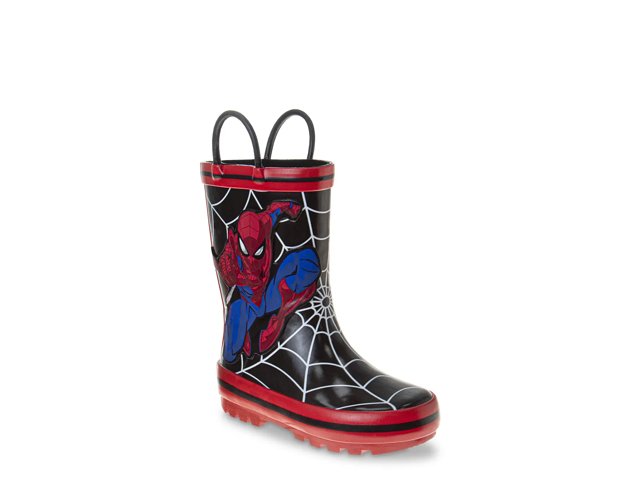 Marvel spiderman rain boots clearance