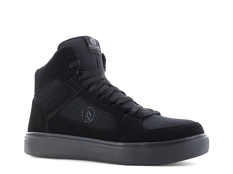 Mens fashion black high tennis shoes