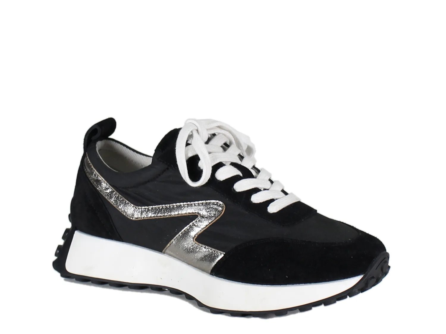 Diba True Kind Mark Sneaker | Women's | Black/Pewter | Size 7.5 | Sneakers