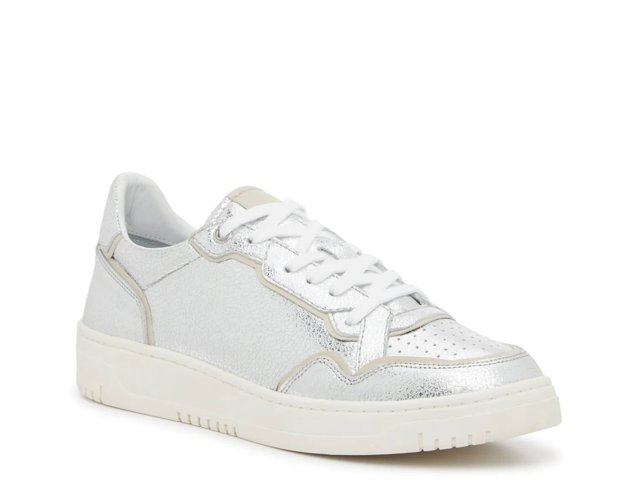 Free People Thirty Love Sneaker Women s Silver Metallic Size 8 Sneakers