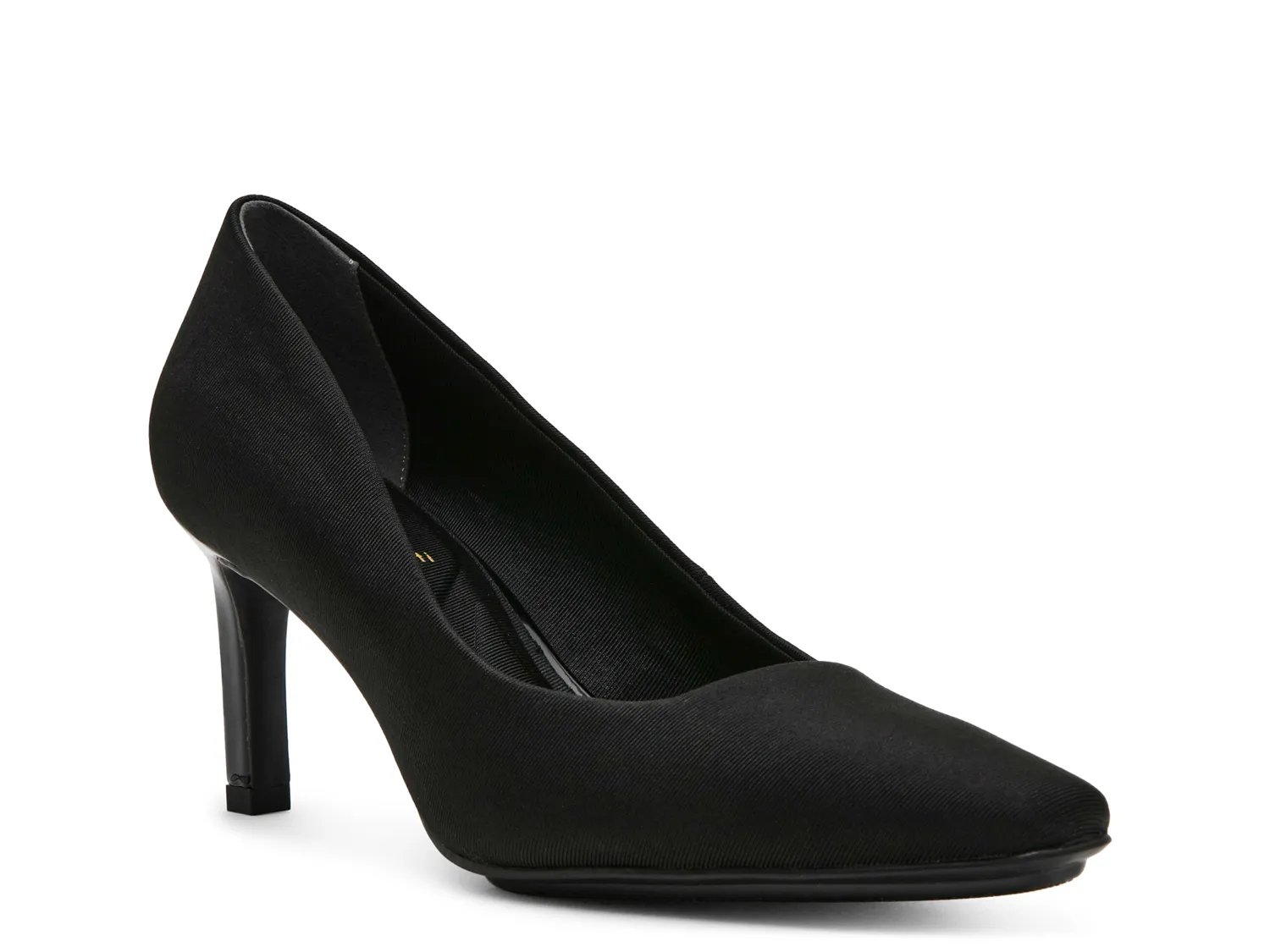 Anne Klein Wide Width Rosalia Pump | Women's | Black Textile | Size 7 | Pumps