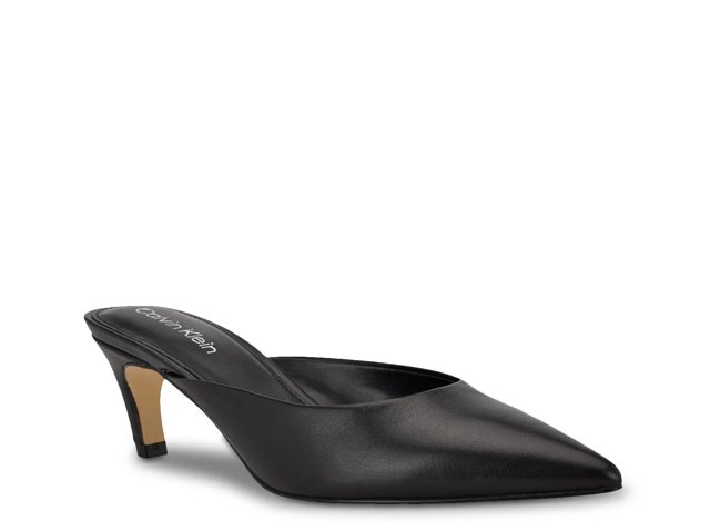 Calvin klein mule heels discount