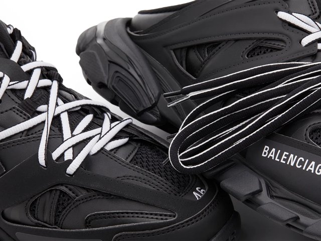 Balenciaga track full black cheap