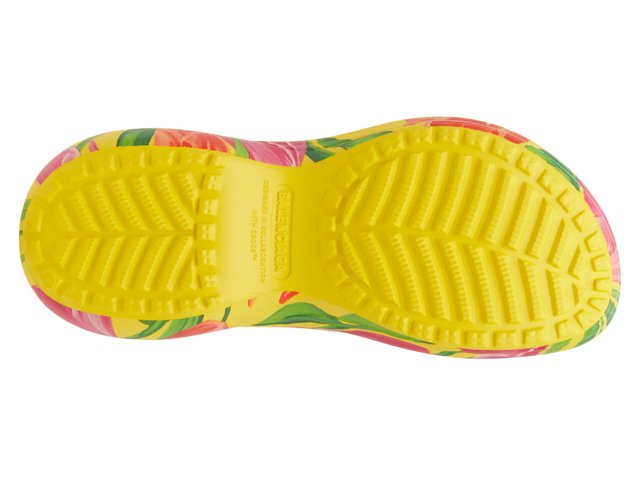 Balenciaga yellow crocs clearance