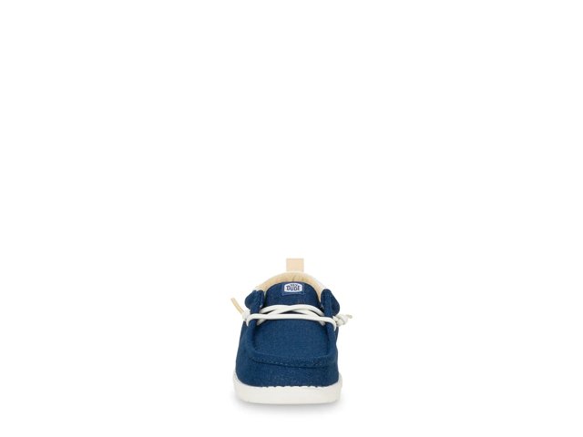 HEYDUDE Wally Summer Linen Slip-On - Kids' - Free Shipping | DSW