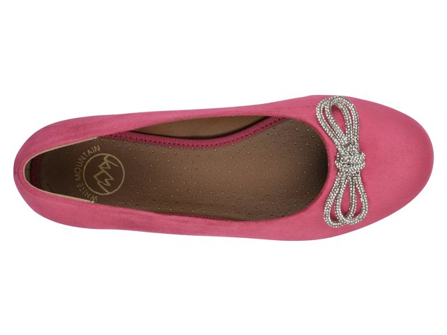 White Mountain Sashmi Ballet Flat Free Shipping DSW