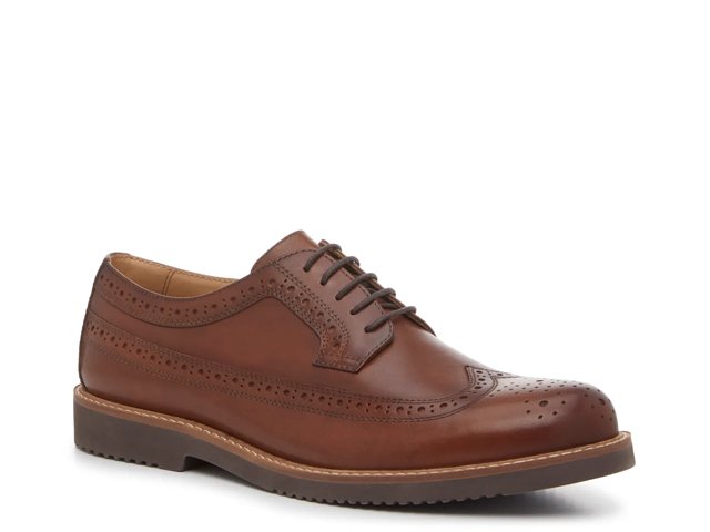 hellolupo【 24aw brown D 】 Vince Camuto Ivon Wingtip Oxford - Free Shipping | DSW