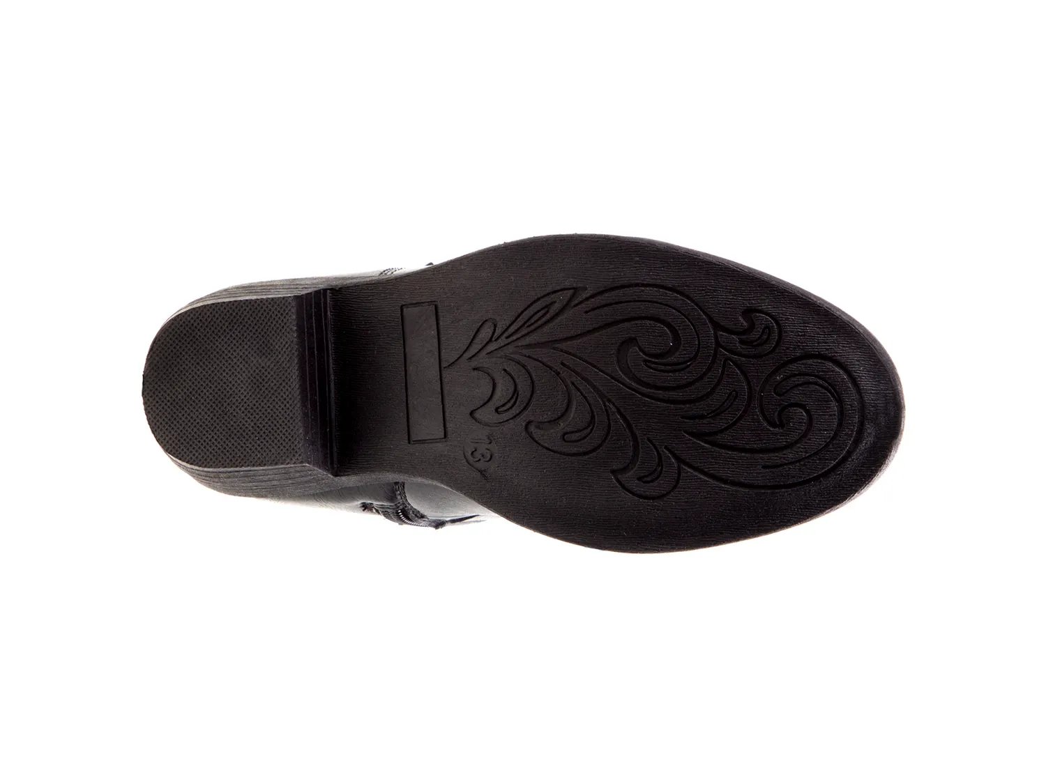 Zip Up Western Boot