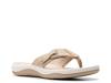 Sunmaze Loop Sandal Beige/White view