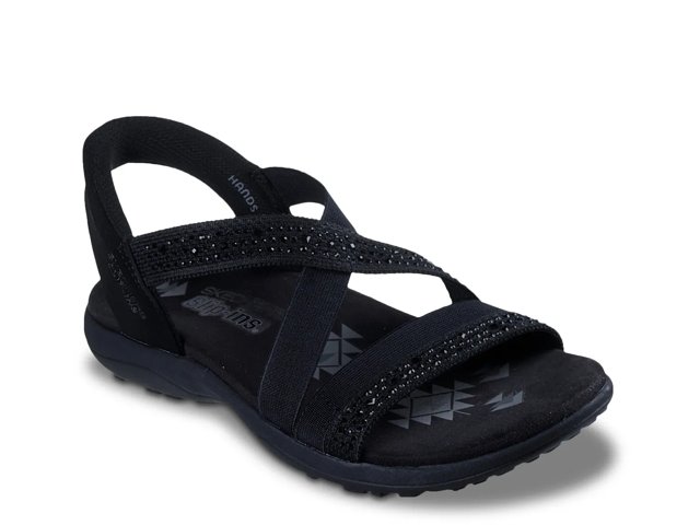 Skechers Slip-Ins: Reggae Slim Summer Sparkle Sandal - Free
