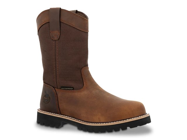 Georgia Boot Core 37 Waterproof Western Steel Toe Work Boot Men s Free Shipping DSW