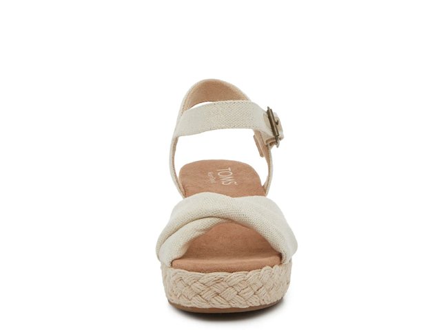 TOMS Kinsley Platform Wedge Sandal - Free Shipping | DSW