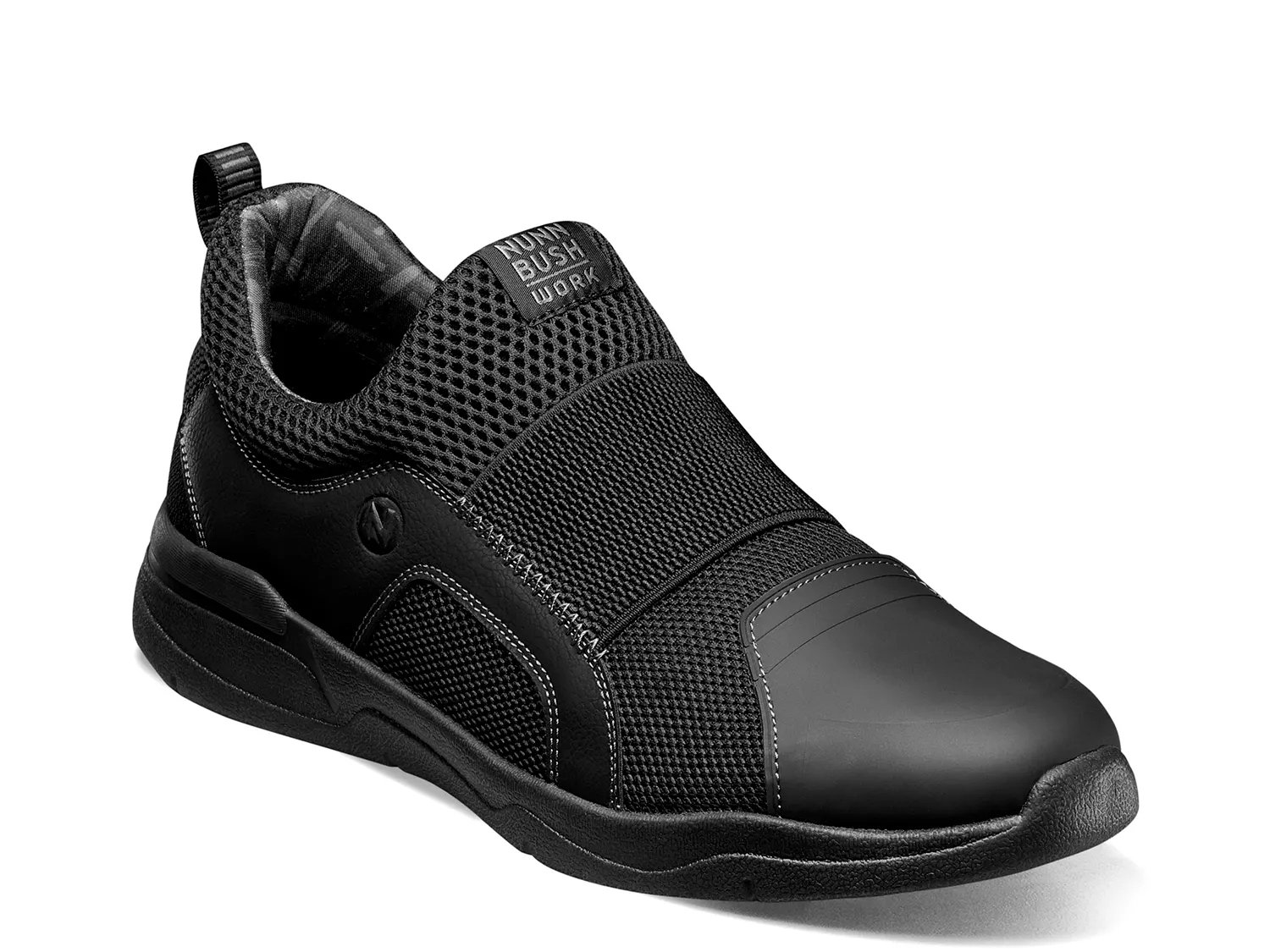 Nunn Bush Grazie Work SlipOn | Men's | Black | Size 7 | Slip-Ons