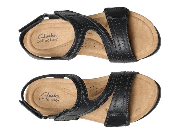 Clarks Calenne Carmen Wedge Sandal - Free Shipping | DSW