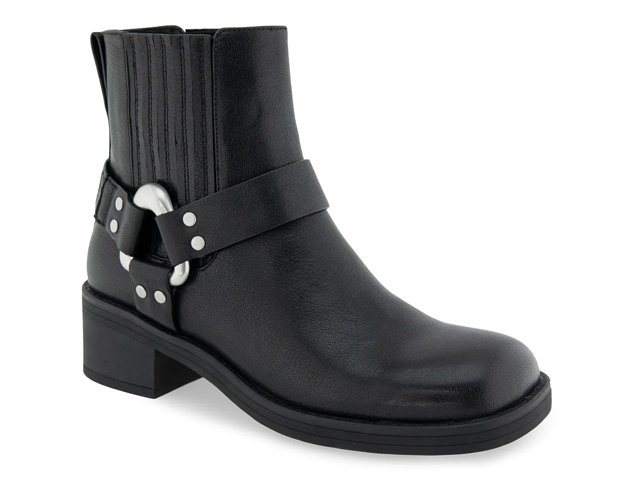 Aerosoles Maxx Bootie Women s Black Size 6 Boots Moto