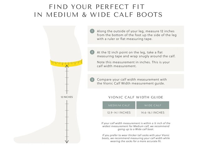 Vionic size chart sale