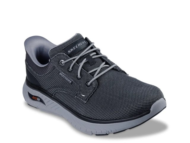 Skechers ArchFit Crosser Ruger Slip-On Sneaker - Men's