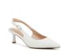 Jamet Pump Ivory Fabric view