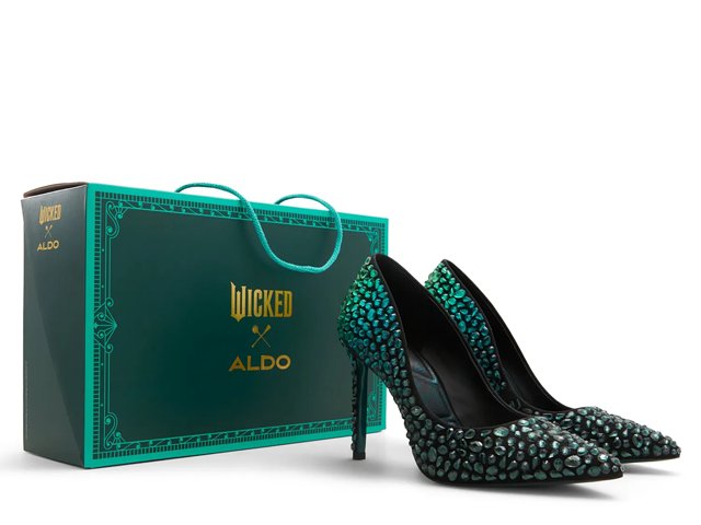 Aldo x Wicked The Green Elixir Pump Free Shipping DSW