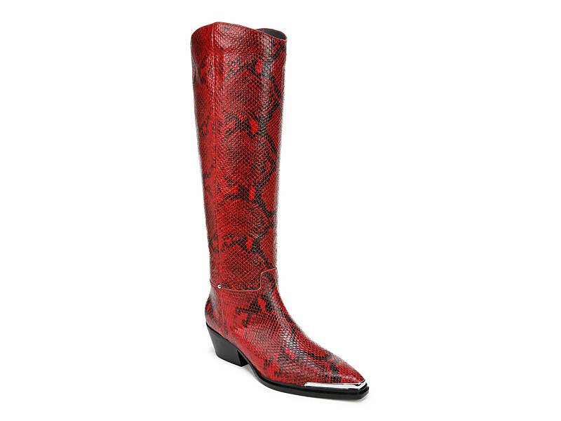 Franco sarto snakeskin boots best sale