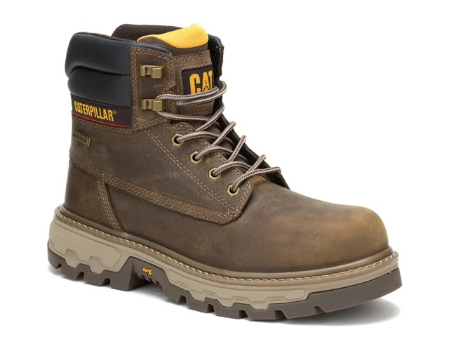 Men s Caterpillar Colorado Equip 6 Inch Waterproof Composite Toe Work Boot Pyramid 10.5 M