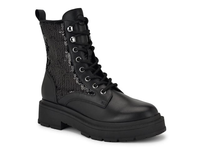 【大特価】Nine West☆Hediy Combat ブーティー Nine West Hediy Bootie - Free Shipping | DSW