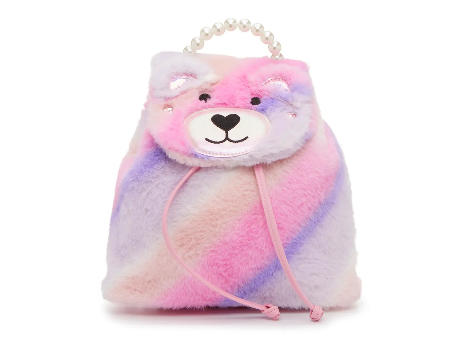 OMG Accessories Teddy Mini Backpack | Girl's | Multicolor | Size One Size | Handbags | Backpack