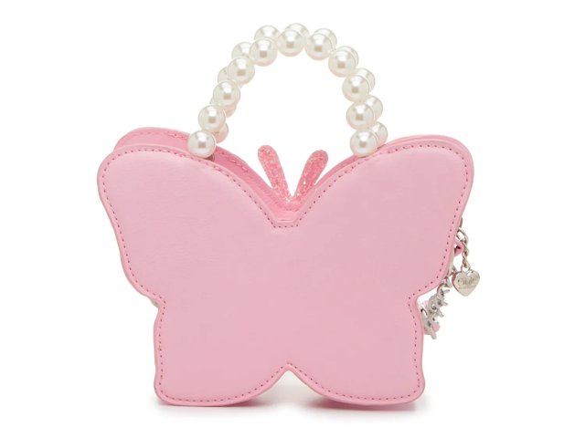 OMG Accessories Butterfly Glitter Crossbody Bag Free Shipping DSW