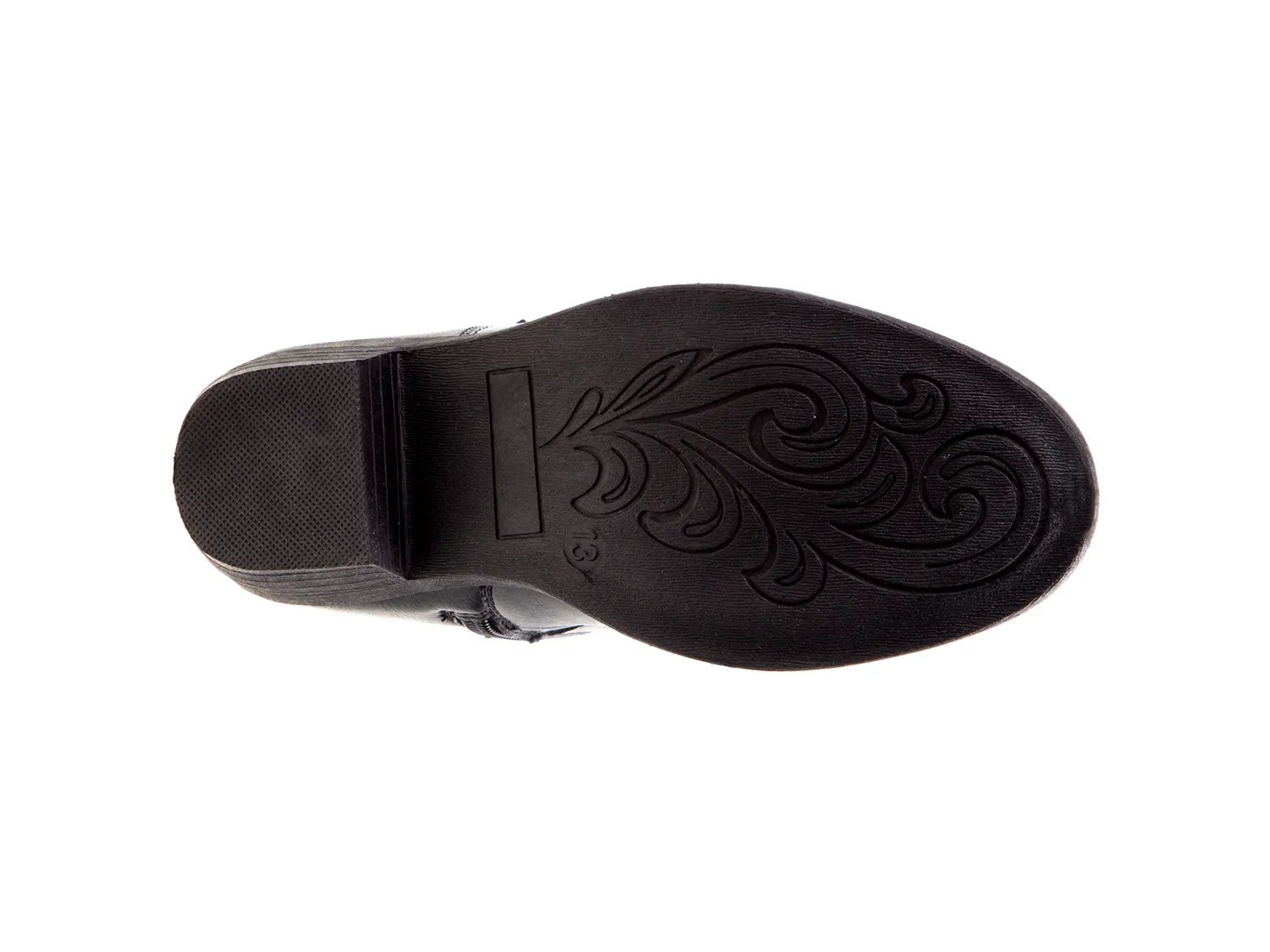 Zip Up Western Boot