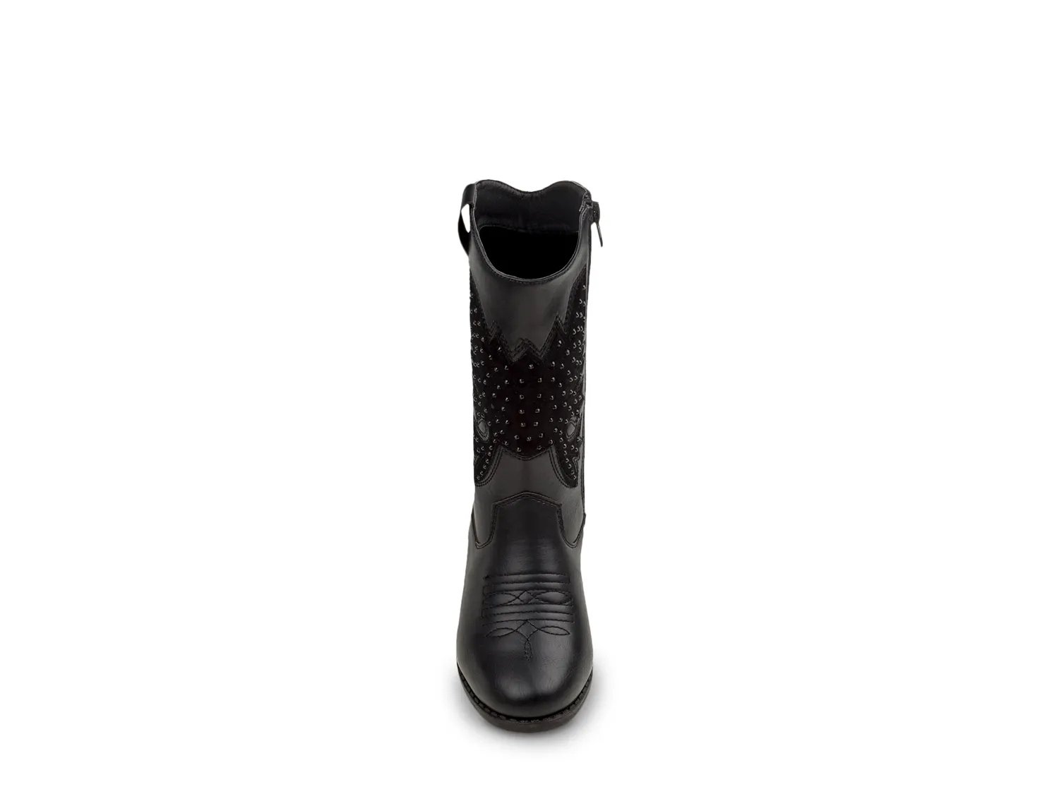 Zip Up Western Boot
