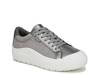 Time Off Platform Sneaker - Women's Pewter Metallic Embellished Fabric view
