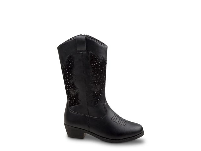 Kensie Zip Up Western Boot - Kids'