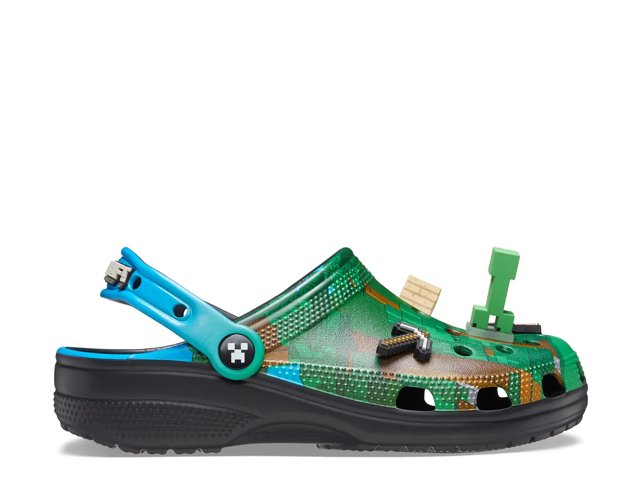 Crocs Minecraft Classic Clog - Free Shipping | DSW