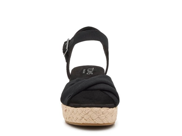 TOMS Kinsley Platform Wedge Sandal - Free Shipping | DSW