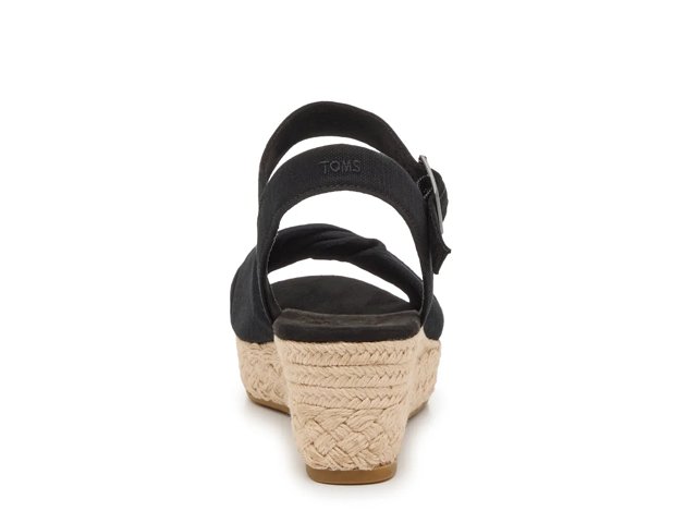 TOMS Kinsley Platform Wedge Sandal - Free Shipping | DSW
