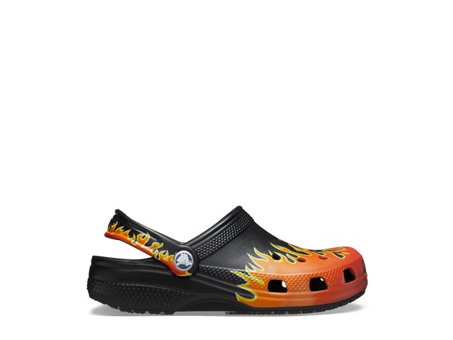 Crocs Classic Flames Clog - Kids' - Free Shipping | DSW