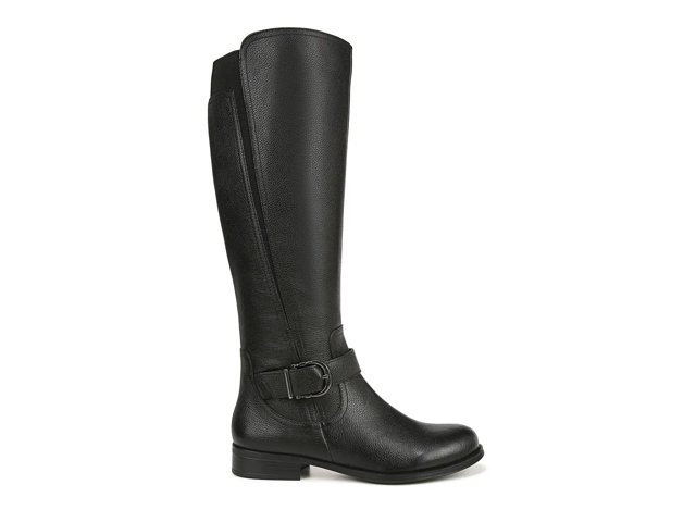 Waterproof riding boots wide calf top