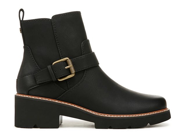 Naturalizer Women s Cabaret Moto Boot Black Ankle Boots 6.5