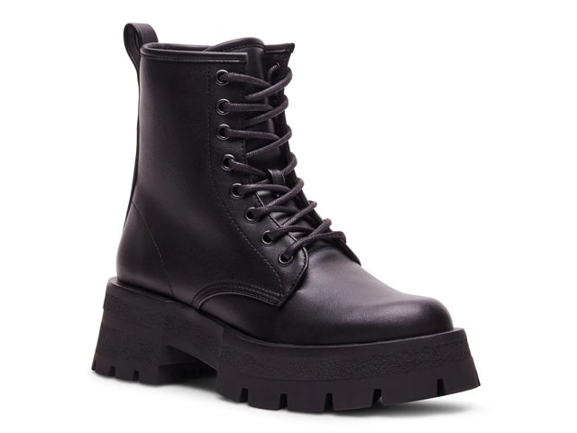 Steve madden combat boot heels sales