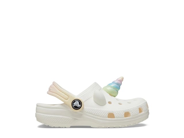 Crocs Classic IAM Rainbow Unicorn Clog - Kids' - Free Shipping | DSW
