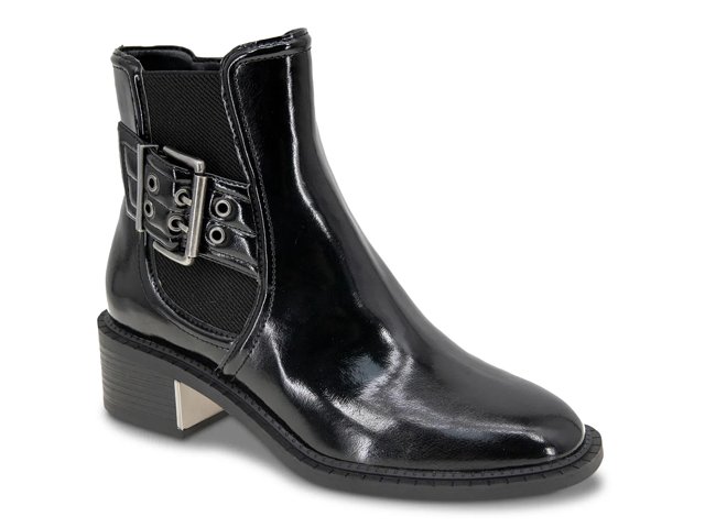 Bcbgeneration Women s Bovee Buckle Detail Booties Black Size 6