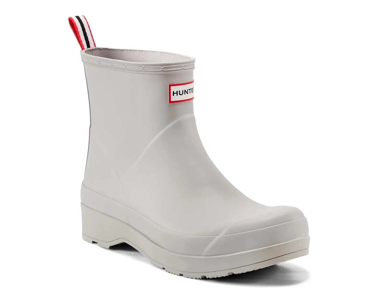 HUNTER Play Short Rain Boot | Men's | Grey | Size 7 | Boots | Rain