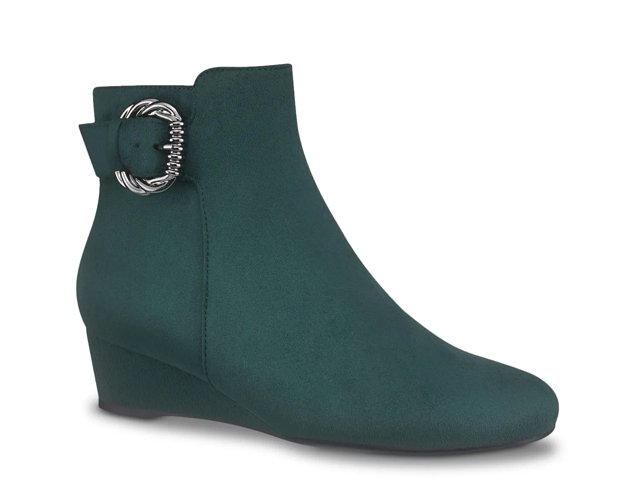 Green booties dsw 2025