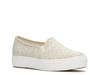 Triple Decker Platform Sneaker Beige view