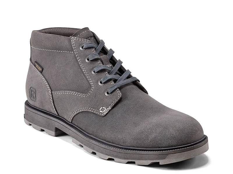Grey chukka boots mens clearance
