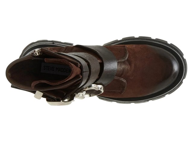[STEVE MADDEN] スティーブ・マデン ローランド レザー Steve Madden Roland Bootie - Free Shipping | DSW