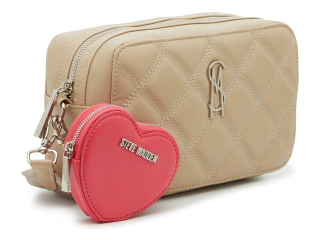 Steve Madden Allie Heart Charm Crossbody Bag - Free Shipping